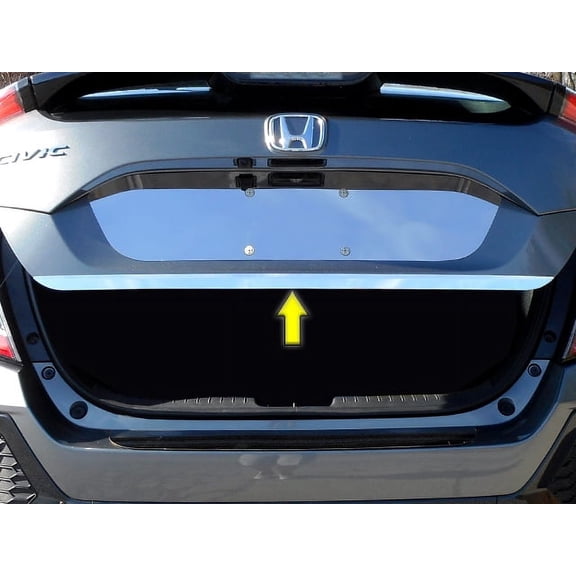 Stainless Steel Rear Deck Accent 1Pc Fits 2016-2020 Honda Civic RD16214 QAA