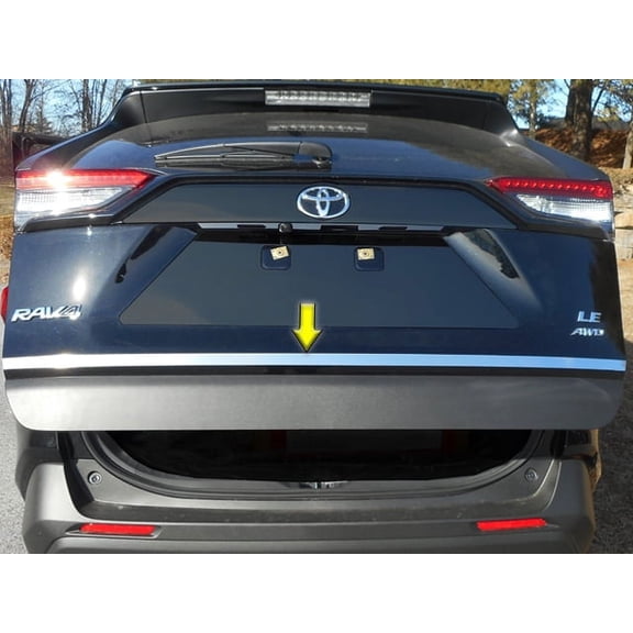 Stainless Steel Rear Deck Accent 1Pc Fits 2019-2020 Toyota Rav4 RD19180 QAA