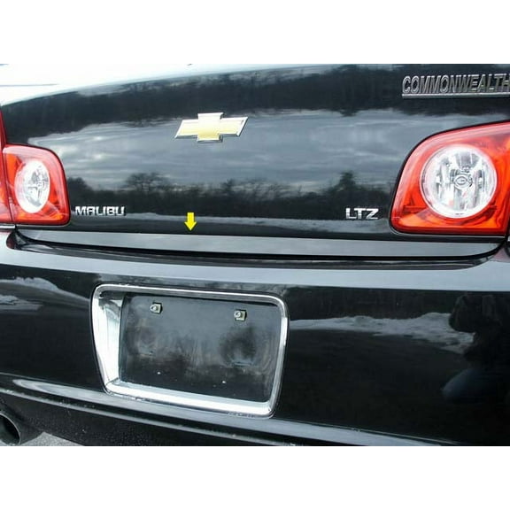 Stainless Steel Rear Deck Trim 1Pc Fits 2008-2012 Chevrolet Malibu RD48105 QAA