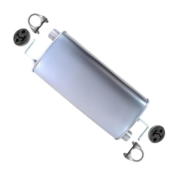 Northeastern Exhaust Muffler Fits 2003-2008 Pontiac Vibe 1.8L (Will only fit FWD with 1ZZ-FE Engine; 2003-2008 fits DOHC Engine) - Direct Fit | Stainless Steel