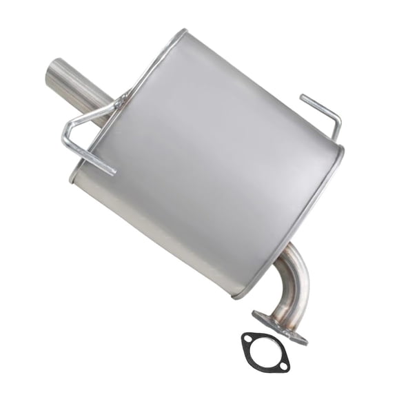 Northeastern Exhaust Rear Muffler Fits 2010-2019 Subaru Legacy 2.5L Sedan- Direct Fit | Stainless Steel | Includes Gasket & Tip