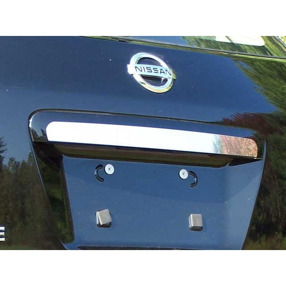 Stainless Steel Rear License Trim 1Pc Fits 2008-2013 Nissan Rogue LB28535 QAA