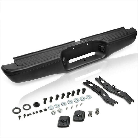 Stainless Steel Rear Step Bumper Black Assembly 2283598201 Fit for 1995-2004 Toyota Tacoma Truck