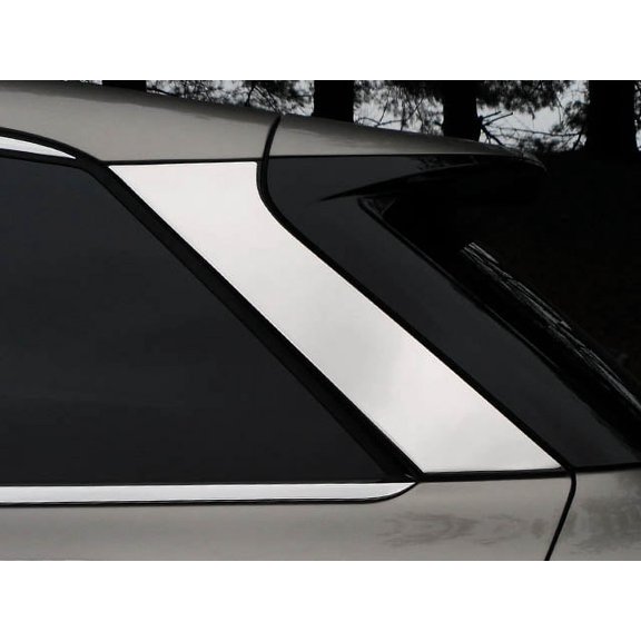 Stainless Steel Rear Window Set 2Pc Fits 2020 Lincoln Corsair RW60610 QAA