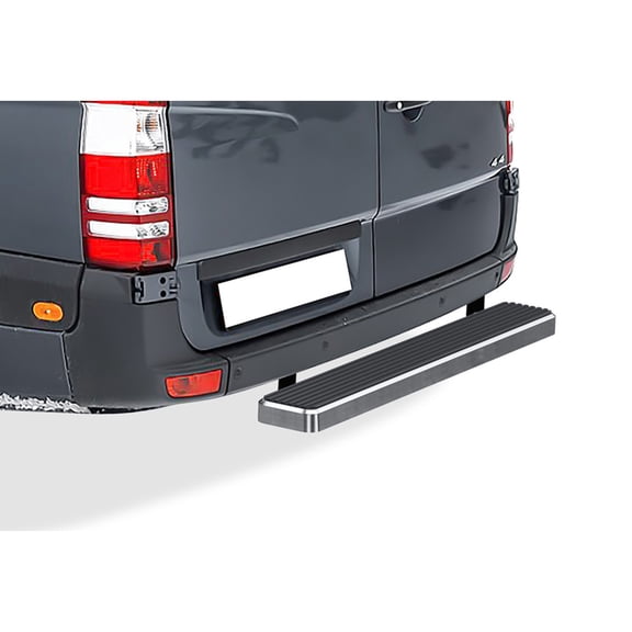 Stainless Steel Rear iStep Rear Step 2007-2009 Dodge Sprinter 2007-2009 Freightliner Sprinter 2010-2025 Mercedes-Benz Sprinter (Full Size) (Excl. Passenger Van With Rear A/C and 2015 4X4)