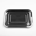 thumbnail image 1 of Stainless Steel Rectangle Baking Sheet Pan For Toaster Oven Cookie Baking 27*20*2Cm YIWEI, 1 of 9