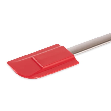 Stainless Steel Red Silicone Spatula Medium Red 9.5 inch