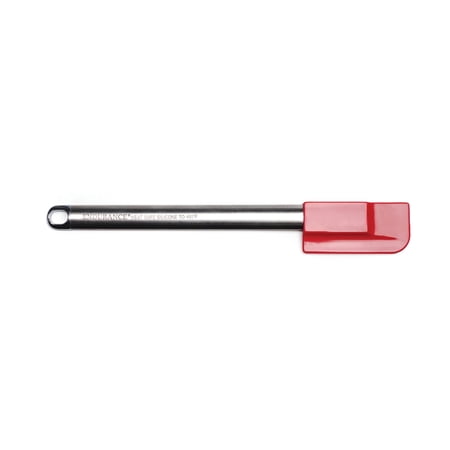Stainless Steel Red Silicone Spatula Small Red 9.5 inch