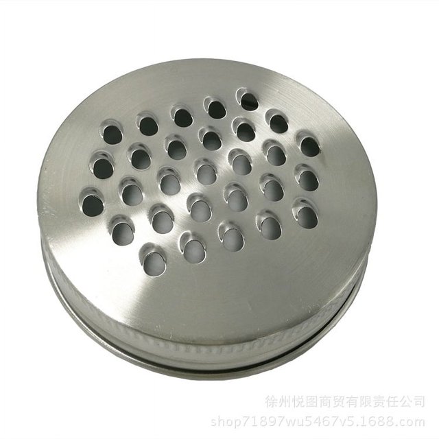 Stainless Steel Regular Mouth Mason Jar Grater Lid Cheese Grating Lid