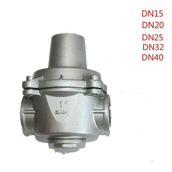 Stainless Steel Regulator Without Gauge Maintaining Tap Water Pressure Reducing Valve DN15-DN40 ,Durable Materia