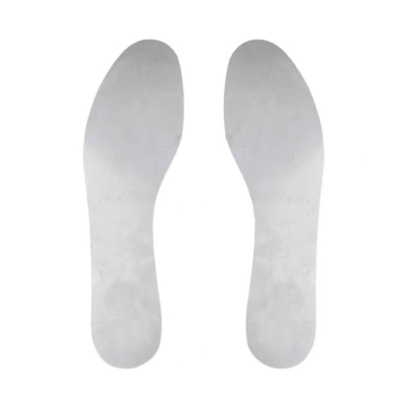 Stainless Steel Reinforced Shoe Insoles Puncture Foot Protectors Pad For Harsh Work Environment