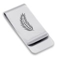 thumbnail image 1 of Stainless Steel Religious Palm Branch Classic Slim Money Clip Credit Card Holder, 1 of 2