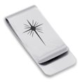 thumbnail image 1 of Stainless Steel Religious Star of Bethlehem Classic Slim Money Clip Credit Card Holder, 1 of 2