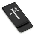 thumbnail image 1 of Stainless Steel Religious Staurogram Classic Slim Money Clip Credit Card Holder, 1 of 2
