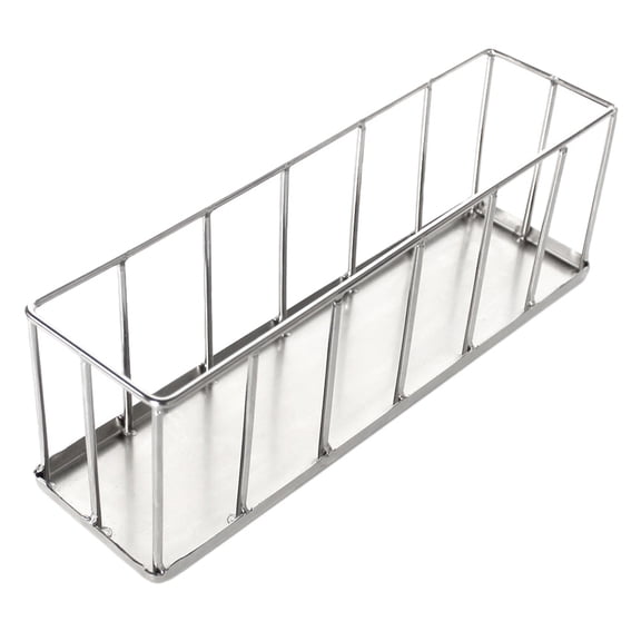 Stainless Steel Reptile Feeder Tortoise Lizard Feeding Dish Food Holder