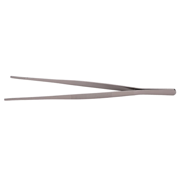 Stainless Steel Reptile Feeding Tongs, Aquascape Tools With Serrated Tips, Extra Long, Durable, Multipurpose Use For Aquariums And More