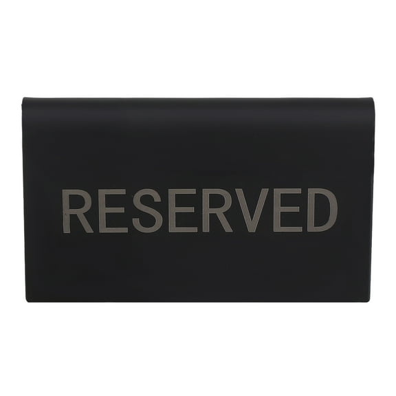 Reserved Table Signs Stainless Steel Reserved Seating Signs Reserved Table Card for Wedding Party Tables Chairs Restaurant Special Events