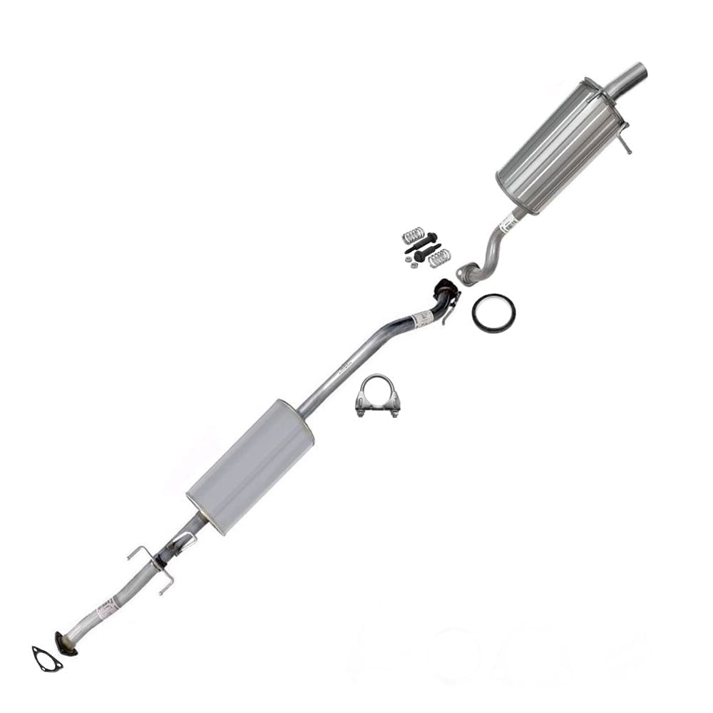 Northeastern Exhaust | Stainless Steel Resonator & Muffler Exhaust System Fits 2010-2011 Honda CR-V 2.4L -  Direct Fit