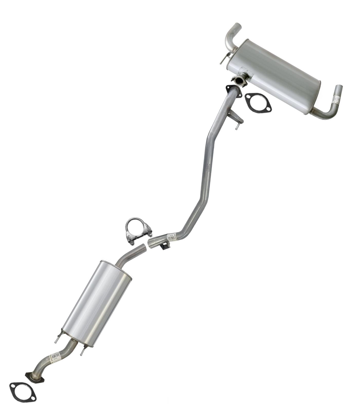 Stainless Steel Resonator Muffler Exhaust System Kit fits: 09-11 Murano 3.5L