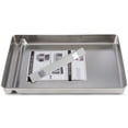 thumbnail image 1 of Stainless Steel Reusable Litter Tray Compatible with Petsafe Scoop-Free Self-Cleaning Cat Litter Boxes - Never Absorbs Odor, Stains, or Rusts, 1 of 6