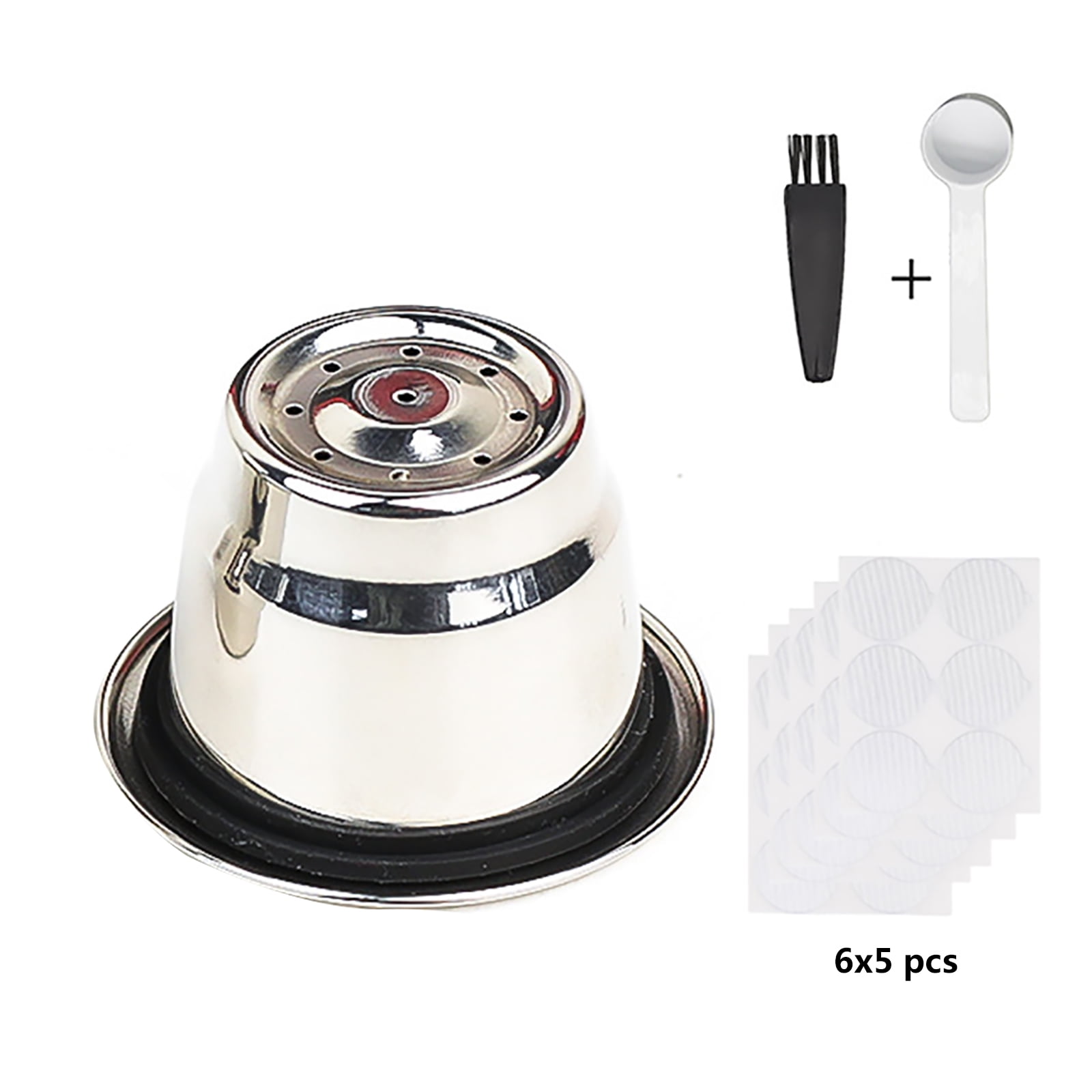 Stainless Steel Reusable Refillable Coffee Capsule Cup for Nespresso Coffee Machine Suitable for Daily Use in The Home or Yard Walmart