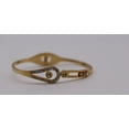 thumbnail image 1 of Stainless Steel Rhinestone Bangle - Multiple Color Options, 1 of 5