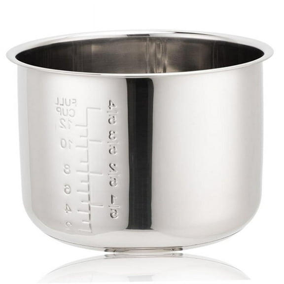 Stainless Steel Rice Cooker Inner Pot 5L,with Scale for Replacement