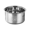 thumbnail image 1 of Stainless Steel Rice Cooker Inner Pot,Non-Stick Replacement Pot,Multifunctional Rice Cookers,Replacement Accessories for Home Kitchen Shop, 1 of 5