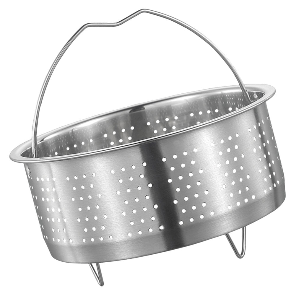 Stainless Steel Rice Steamer Cooker Supplies Strainer Pot Seafood