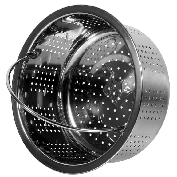 Stainless Steel Rice and Vegetable Steamer Basket with Strainer Rack for Pots, Multi-Purpose Steam Basket for Cooking