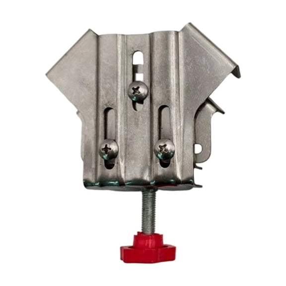 Stainless Steel Right Angles Clamp Tool With Rotating Jaw For Woodworking Welding Projects Secures Various Materials Thickness