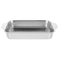 thumbnail image 1 of Stainless Steel Roast Pan Seafood Pan Rectangular Fish Roaster Tray Kitchen Boiler Pan, 1 of 6