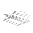 thumbnail image 1 of Stainless Steel Roasting Rack for Holiday Feasts Multifunctional Chicken Roasting Stand Foldable Turkey Roaster Stand, 1 of 8
