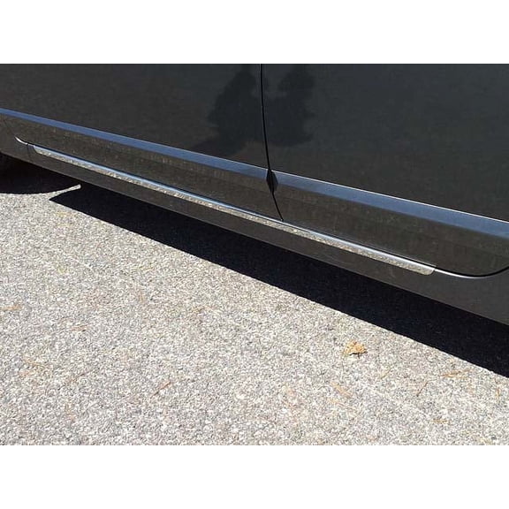 Stainless Steel Rocker Panel Trim 2Pc Fits 2006-2011 Honda Civic TH26214 QAA
