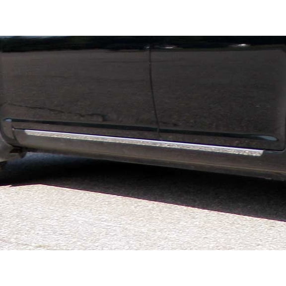 Stainless Steel Rocker Panel Trim 2Pc Fits 2006-2011 Hyundai Accent TH27365 QAA