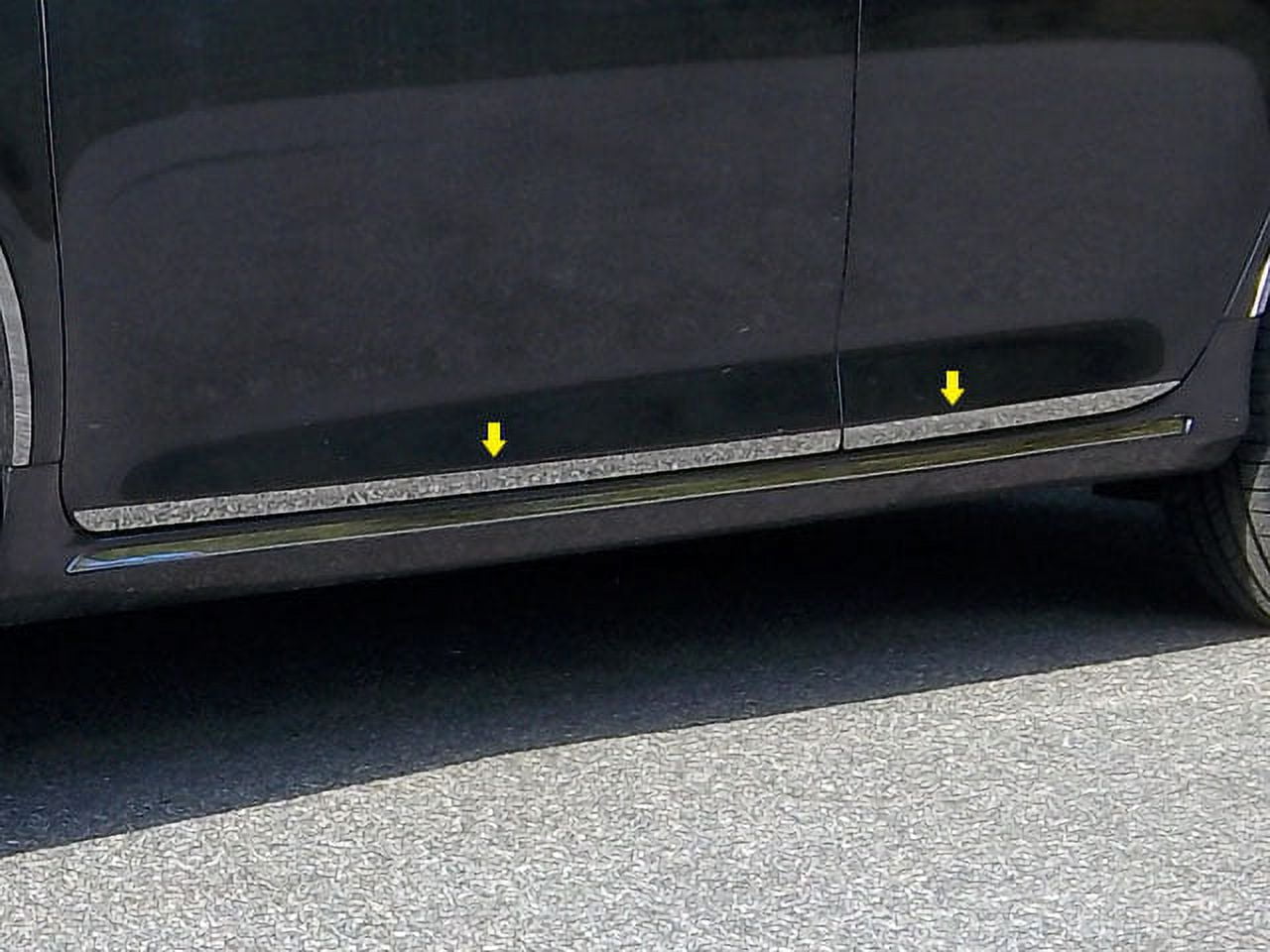 Stainless Steel Rocker Panel Trim 4Pc Fits 2012-2014 Toyota Camry ...