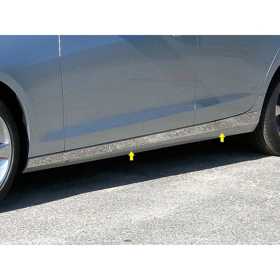 Stainless Steel Rocker Panel Trim 4Pc Fits 2013-2018 Cadillac ATS TH53236 QAA