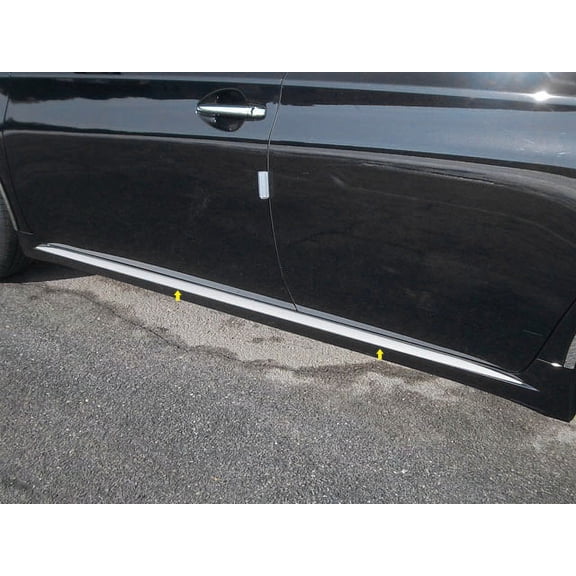 Stainless Steel Rocker Panel Trim 4Pc Fits 2013-2018 Toyota Avalon TH13165 QAA