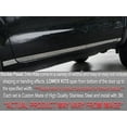 thumbnail image 1 of Stainless Steel Rocker Panel Trim 8Pc Fits 2001-2005 Honda Civic TH22214 QAA, 1 of 4
