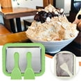 thumbnail image 1 of Stainless Steel Rolled Ice Cream Kit, Homemade DIY Rolled Ice Cream Tray with 2 Scrapers, Instant Freezy Bake Ice Cream Maker, Rolled Ice Cream Maker for Family Parent-Child Activity, Green, 1 of 7