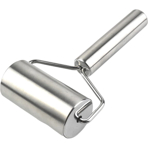 Stainless Steel Rolling Pin Mini Dough Roller Non-stick Rolling Pin for Baking Pizza Noodles Dumpling Cookie Pie Making Tool