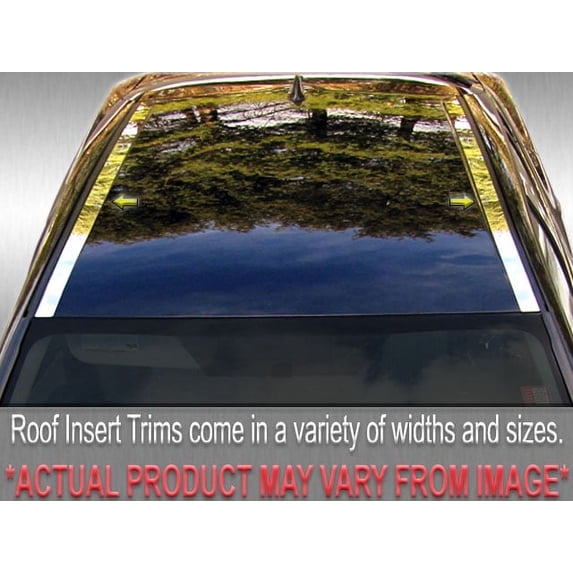Stainless Steel Roof Insert 2Pc Fits 2005-2007 Ford Mustang RI45351 QAA