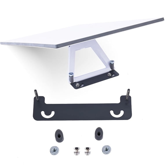 Stainless Steel Roof Mount Bracket for Starlink Satellite Dish, Outdoor Rooftop Mounting Support with Hardware for Home, Office & RV Use