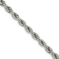 thumbnail image 1 of Stainless Steel Rope Chain Styles Necklace Chisel Polished 6 mm 24 inch, 1 of 4