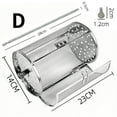 thumbnail image 1 of Stainless Steel Rotating Grill 2025 New Chicken Wing Basket Automatic Wind Up 360 BBQ Grill Cage Rolling Outdoor Grilling Baskets Kit Gifts Vegetable, 1 of 7