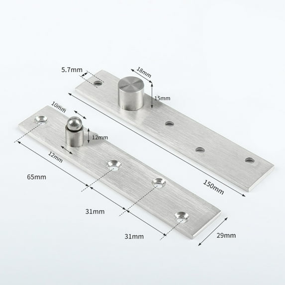 Stainless Steel Rotating Shaft Upper And Lower Hinge Positioning Shaft ...