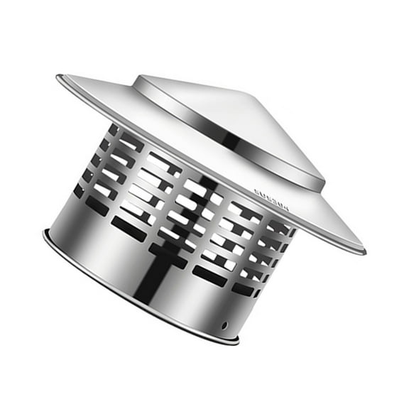 Stainless Steel Round Chimney Caps with Screen Cones Top Roof Caps for Vent