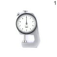 thumbnail image 1 of Stainless Steel Round Dial 0.1mm Resolution Thickness Gauge Precise Measure Tool, 1 of 7