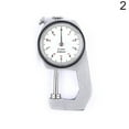 thumbnail image 1 of Stainless Steel Round Dial 0.1mm Resolution Thickness Gauge Precise Measure Tool, 1 of 8