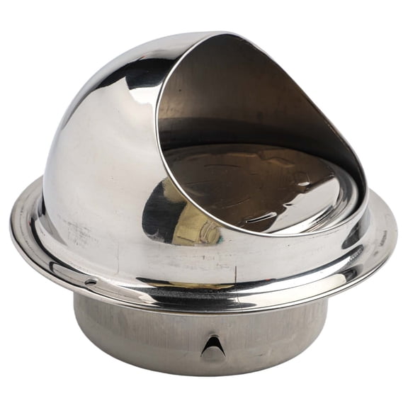 Stainless Steel Round Exhaust Grille for Ventilation Systems Insect and Pest Protection with Efficient Airflow
